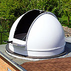 2.7m short height observatory dome (flat roof installation)